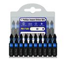 Impact Driver Bits Facoow, pacote com 20, Phillips 1 Magnetic