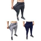 Imperdivel! kit com 3 calças dry fit de seda gelada premium!