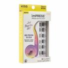 ImPRESS Press-on Falsies Clássico Natural Kit - 12 Cílios Postiços + 1 Mini Aplicador
