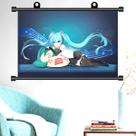Impressão de pôsteres de pintura de parede em tela Hatsunes Miku Anime