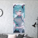 Impressão de pôsteres de pintura de parede em tela Hatsunes Miku Anime