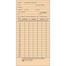 Impresso Cartão de Ponto Mensal Palha 86X180MM, Pacote com 100 Unidades Impresso Cartão de Ponto Mensal Palha 86X180MM, Pacote com 100 Unidades