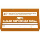 Impresso Previdência Social Carnê GPS 12X2 Vias 180X110MM Pacote com 10