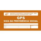 Impresso Previdência Social Carnê GPS 12X2 Vias 84X110MM - Pacote com 10