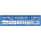 Impresso Talao Controle 2 Corpos 100Fls.