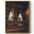 Impressões em tela emolduradas em Simsea Vintage Decor Reading Ghosts