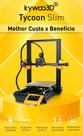 Impressora 3d kywoo3d tycon slim com 1kg filamento