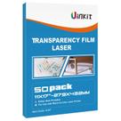 Impressora a laser Uinkit de filme transparente A3 11x17 50 folhas