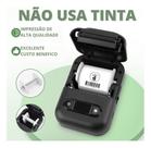 Impressora Bluetooth Xd-210 + 5 Rolos Etiqueta Adesiva 50x80