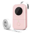 Impressora de etiquetas Phomemo D30 Bluetooth Thermal Rosa com fita Impressora de etiquetas Phomemo D30 Bluetooth Thermal Rosa com fita