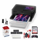 Impressora fotográfica Canon SELPHY CP1500 Preto+Conjunto de tinta e papel