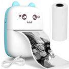 Impressora Gatinho Portátil Térmica De Bolso - Azul e Rosa