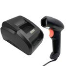 Impressora Não Fiscal Térmica 58mm com Leitor de Código Barras 1D com fio compatível com danfe boleto bancario Impressora Não Fiscal Térmica 58mm com Leitor de Código Barras 1D com fio compatível com danfe boleto bancario
