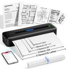 Impressora portátil Phomemo M832 Bluetooth Thermal com compartimento de papel