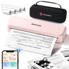 Impressora portátil Phomemo M834 Bluetooth Térmica 300dpi Rosa Impressora portátil Phomemo M834 Bluetooth Térmica 300dpi Rosa