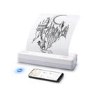Impressora sem fio portátil iDPRT MT890 com papel térmico branco