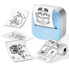Impressora Térmica de Adesivos Phomemo Mini T02 - com 1 Rolo de Papel Azul