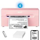 Impressora térmica de etiquetas de envio Bluetooth Nelko PL70E rosa Impressora térmica de etiquetas de envio Bluetooth Nelko PL70E rosa
