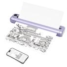 Impressora térmica portátil Rongta F81 Bluetooth WiFi US Letter