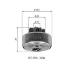 Impulsor Partida Jet Ski Sea Doo Linha 110Hp Gsx Gti Gts Gtx Hx Sp1 Sp1 Spx Xp 278001497 278001936 278001106 Onde Pode Ser Montado 2280006240 12723 Impulsor Partida Jet Ski Sea Doo Linha 110Hp Gsx Gti Gts Gtx Hx Sp1 Sp1 Spx Xp 278001497 278001936 278001106 Onde Pode Ser Montado 2280006240 12723
