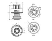 Impulsor partida valmet agrale mwm