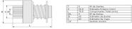 Impulsor partida zen ford f100, f1000, f150, f4000 c/ motor mwm. partida lucas