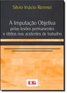 Imputacao objetiva pelas lesoes permanentes e obitos nos acidentes de traba