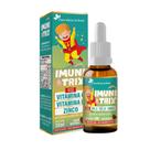 Imunitrix kids vit c d zinco gts 30ml sab morango flora nativa
