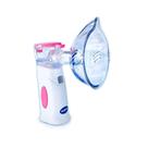 Inalador Nebulizador Bateria Recarregável Medicate Rosa