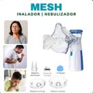 Inalador Nebulizador para Sinusite e Bronquite, Silencioso e Eficiente