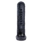 Incensário 7 chakras Negro Vertical 22 cm em Resina