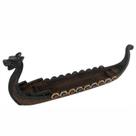 Incensario Barco Viking Drakkar Canoa Porta Incenso Resina Incensario Barco Viking Drakkar Canoa Porta Incenso Resina