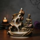 INCENSARIO CASCATA Flor Vertical BUDA HINDU Mini Orando