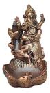 INCENSARIO CASCATA Grande FLOR 2 QUEDAS GANESHA - Decore Casa