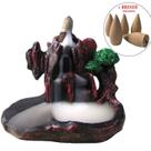 Incensário Cascata Montanha com Árvore 8cm + Brinde Incensário Cascata Montanha com Árvore 8cm + Brinde