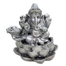 Incensário Efeito Cascata Flor de Lótus Ganesha Cone Backflow Decorativo