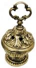 Incensário Em Bronze Porta Incenso Meditação Aromas Igrejas
