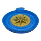 Incensário Prato 10 cm Universal Azul Escuro em Resina