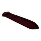 Incensário Régua 23 cm Universal Vermelho e Preto Resina