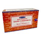 Incenso Canela Massala Satya Dark Cinnamon 12 Caixas 12 Var Incenso Canela Massala Satya Dark Cinnamon 12 Caixas 12 Var