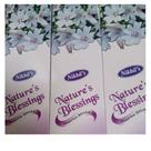 Incenso Indiano Nature's Blessings 3 caixinhas white musk Nikhil almíscar