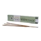 Incenso Indiano Vijayshree Golden Nag White Sage 15g