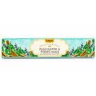 Incensos Tulasi Masala Exclusiva Caixa C 12 Varetas Aroma:Palo Santo e Salvia Branca Incensos Tulasi Masala Exclusiva Caixa C 12 Varetas Aroma:Palo Santo e Salvia Branca