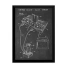 Incrivel Quadro Decoração Videogame Atari Patente 42x29cm