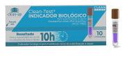 Indicador Biologico Clean Test 10 horas cx c/ 10 unid
