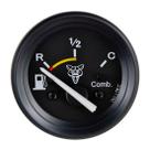 Indicador De Combustível (v=1-c=92) 12v 52mm Preto