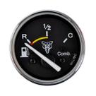 Indicador De Combustível (v=1-c=92) 12v 52mm Preto