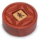 Indicador de vento de Mahjong de madeira Yellow Mountain Imports