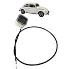 Indicador Marcador Relogio Combustível Fusca 1975 1976 Cromado