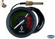 Indicador mecanico temperatura agua 52mm cabo 1,65mt trator massey ferguson mf265 - tu302428 oem 035367